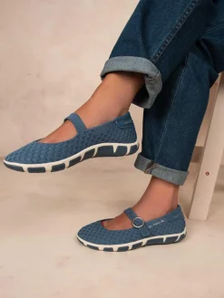 Ballerines femme baltic carreau JAMALIE