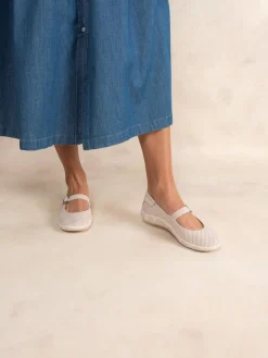 Ballerines femme quartz carreau JAMALIE