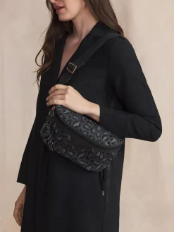 Banane Femme Knit Recyclé Noir JAZABAN