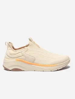 Baskets Femme Confort Textile Recyclé Beige EASYFIT
