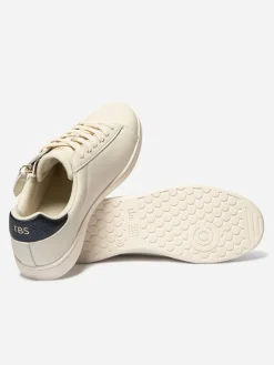 Baskets Femme Zippées Beige LORAZIP