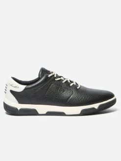 Baskets Homme Confort Cuir Marine