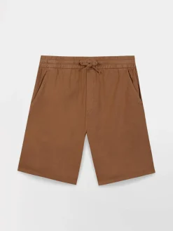 Bermuda homme teck Coton lin FILEPBER