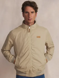Blouson d'été homme beige BAZYMBLO
