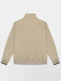 Blouson Homme Doublé Col montant Beige BASYMBLO