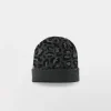 Bonnet Leopard noir SASHABON