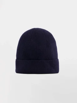 Bonnet Mixte Cachemire Laine Marine ERQUY