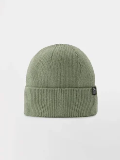 Bonnet Mixte Cachemire Laine Vert Argile ERQUY