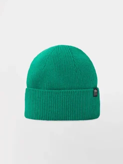 Bonnet Mixte Cachemire Laine Vert ERQUY