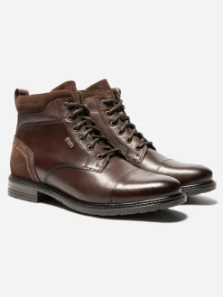 Boots Homme Doublure Feutrine Cuir Marron VIRGILE