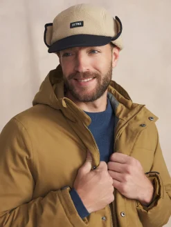 Casquette Polaire Beige + Navy POLARCAP