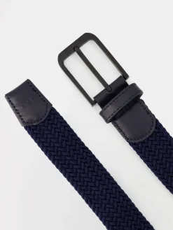 Ceinture en textile homme marine GLOBELT
