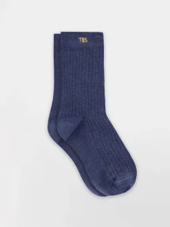 Chaussette Femme Textile Azur BILLYSOC
