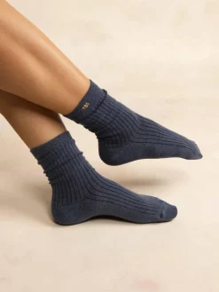 Chaussette Femme Textile Azur BILLYSOC