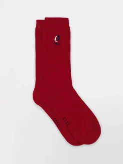 Chaussette Homme Textile Vermillon GARYSOCK