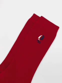 Chaussette Homme Textile Vermillon GARYSOCK