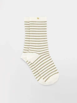 Chaussettes femme raye lierre BILLYSOC