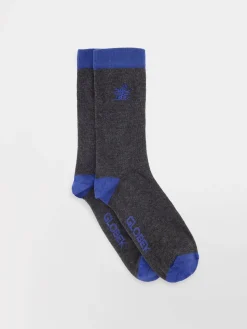 Chaussettes Homme Matière Recyclée Gris GLOBSOC