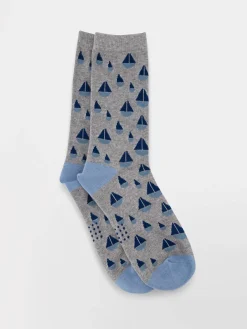 Chaussettes Homme Mi-mollets Gris GARYSOCK