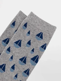 Chaussettes Homme Mi-mollets Gris GARYSOCK