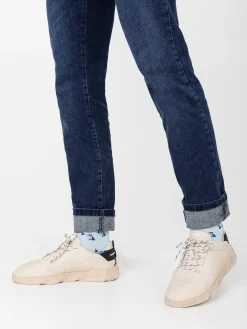 Chaussettes Homme Mi-mollets Matière Recyclée Marine et Bleu GARYSOCK