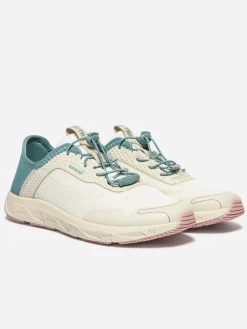 Chaussure femme avec évacuation de l'eau angora et littoral SAWALI