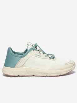 Chaussure femme avec évacuation de l'eau angora et littoral SAWALI
