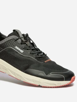Chaussure homme avec évacuation de l'eau noir et gris SAWALI