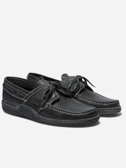 Chaussures Bateau Cuir Bleu marine