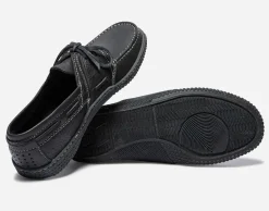 Chaussures Bateau Cuir Bleu marine