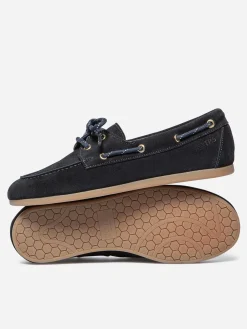 Chaussures bateau femme navy MORICIA
