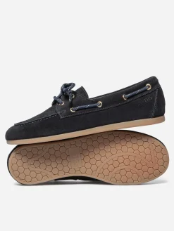 Chaussures bateau femme navy MORICIA