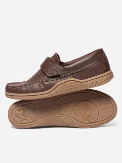 Chaussures bateau homme chocolat GALAIS