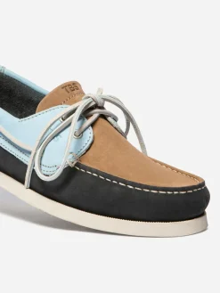 Chaussures bateau homme navy et oxygene PHENIS