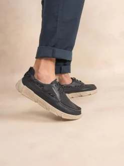 Chaussures bateau homme navy JAZZSEA