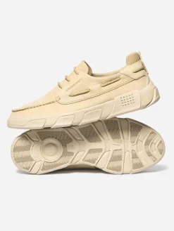 Chaussures bateau homme sable JAZZSEA