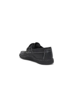 Chaussures Bateau Homme Scratch Cuir Marine GALAIS