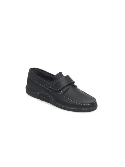 Chaussures Bateau Homme Scratch Cuir Marine GALAIS