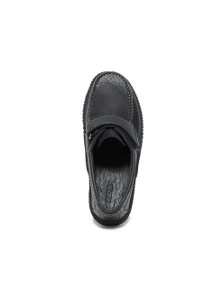 Chaussures Bateau Homme Scratch Cuir Marine GALAIS