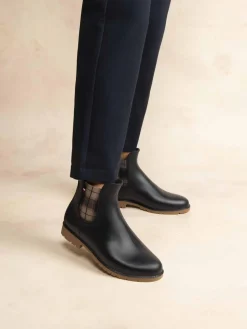 Chelsea Femme Doublée Textile SynthÃ©tique Marine et Crepe JUMPING