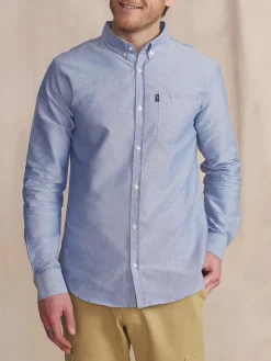 Chemise Chambray Manches Longues Bleu BRADYCHE