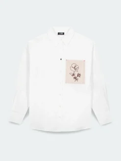 Chemise Femme Coton Blanc ERINANEW