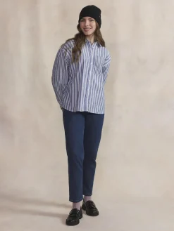 Chemise Femme Coton Indigo THEYACHE