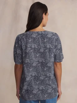 Chemise femme navy HABBYCHA
