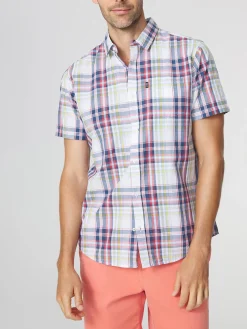 Chemise Homme à Carreaux Manches Courtes WILLYCHA