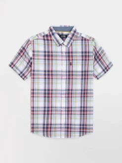 Chemise Homme à Carreaux Manches Courtes WILLYCHA