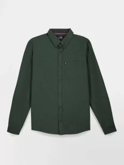 Chemise Homme Coton Flanelle Vert BERLICHE