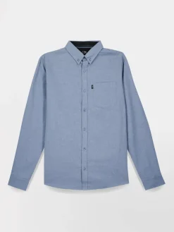 Chemise Homme Coton Flanelle Bleu BERLICHE