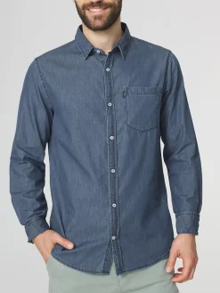 Chemise Homme Coupe Regular Bleu Foncé MARISCHE