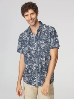Chemise Homme Imprimés Bleu MILLOCHA